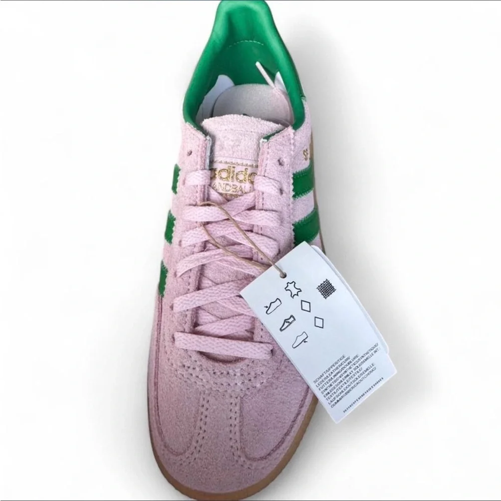 Adidas Handball Spezial Pink and Green - Picture 6 of 9